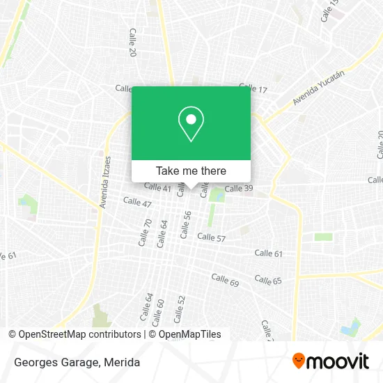 Georges Garage map