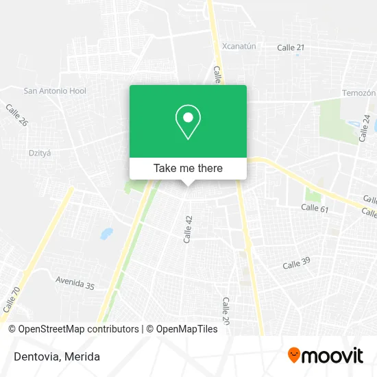 Dentovia map