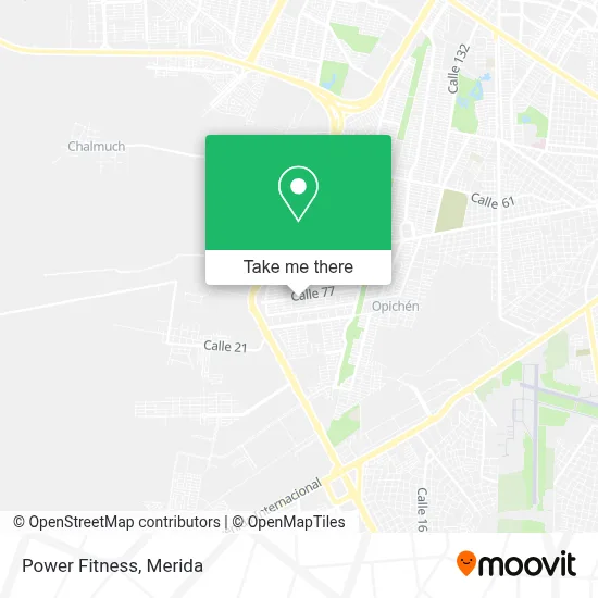 Power Fitness map