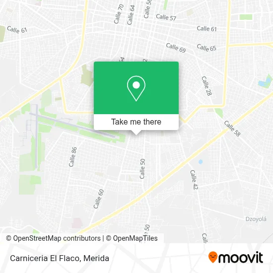 Carniceria El Flaco map