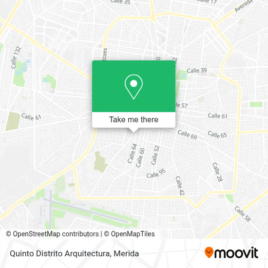 Quinto Distrito Arquitectura map