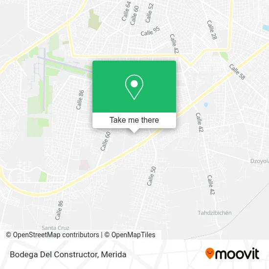Bodega Del Constructor map