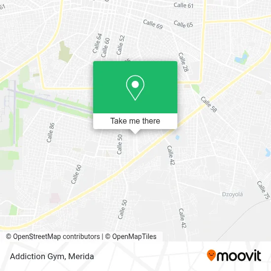 Addiction Gym map