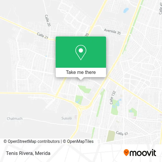 Tenis Rivera map