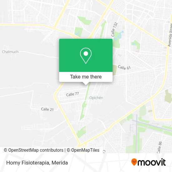 Homy Fisioterapia map
