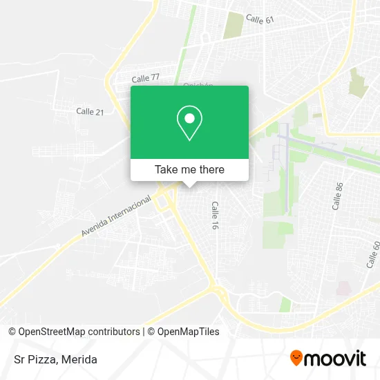 Sr Pizza map