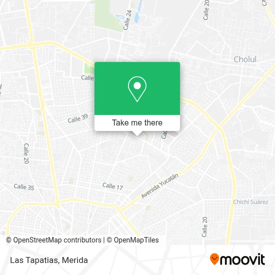 Las Tapatias map