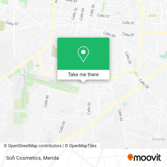 Sofi Cosmetics map