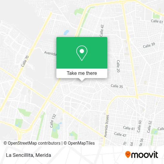 La Sencillita map