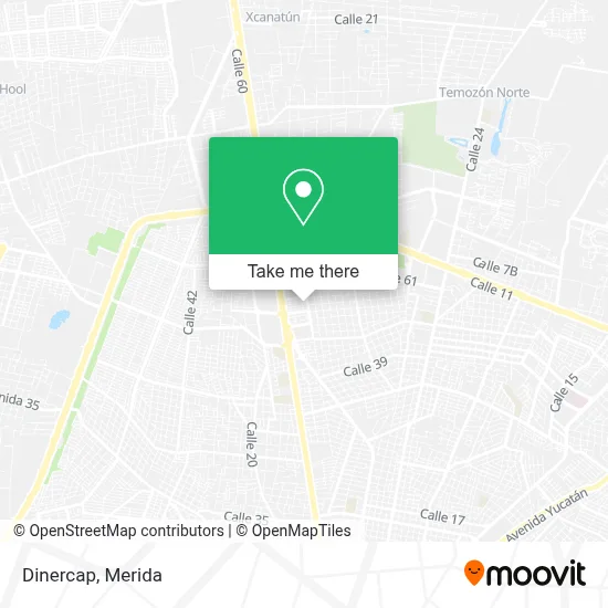 Dinercap map