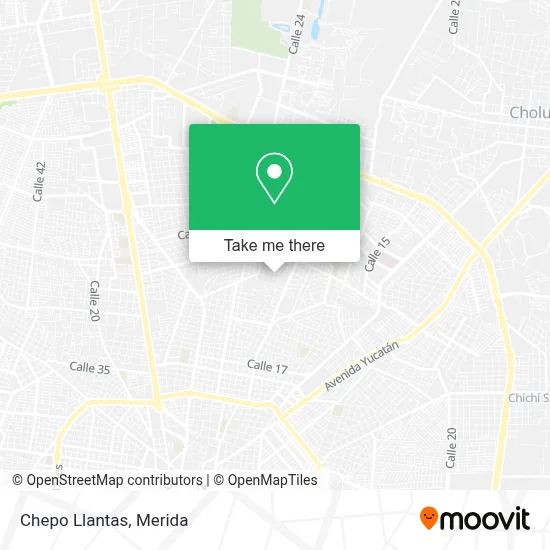 Chepo Llantas map