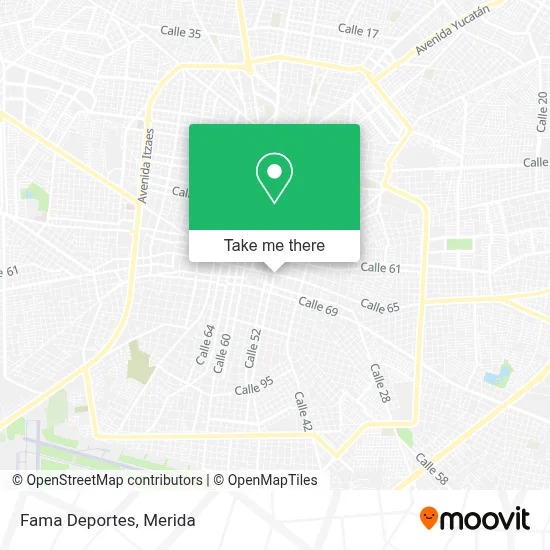 Fama Deportes map