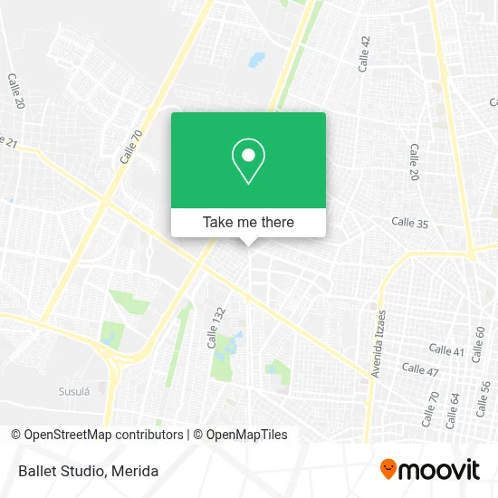 Ballet Studio map