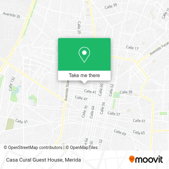 Casa Cural Guest House map
