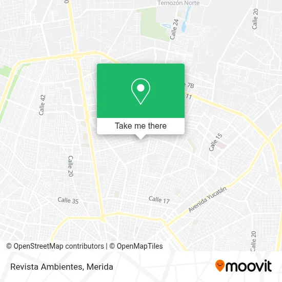 Revista Ambientes map