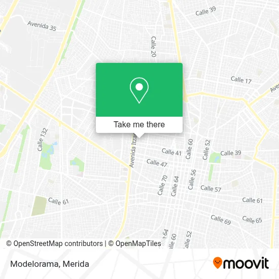 Modelorama map