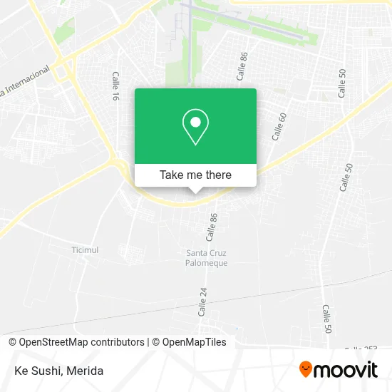 Ke Sushi map