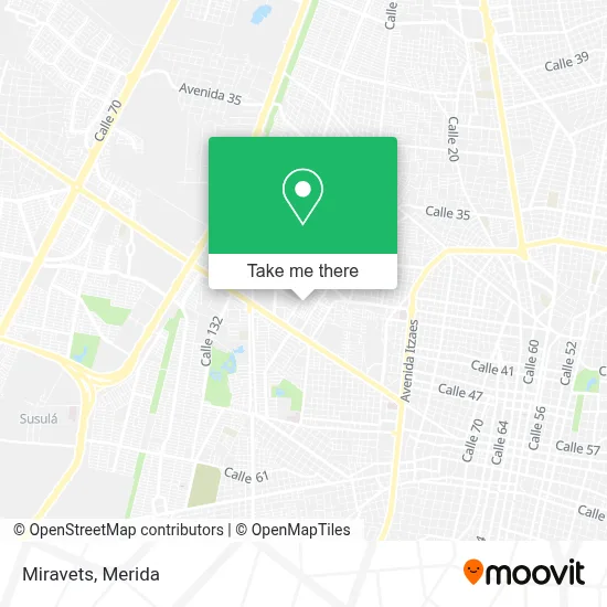 Miravets map