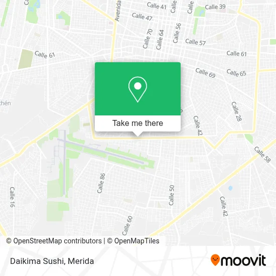 Daikima Sushi map