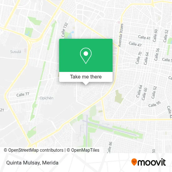 Quinta Mulsay map