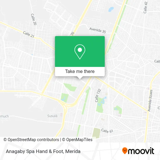 Anagaby Spa Hand & Foot map