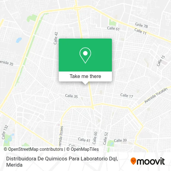 Distribuidora De Quimicos Para Laboratorio Dql map