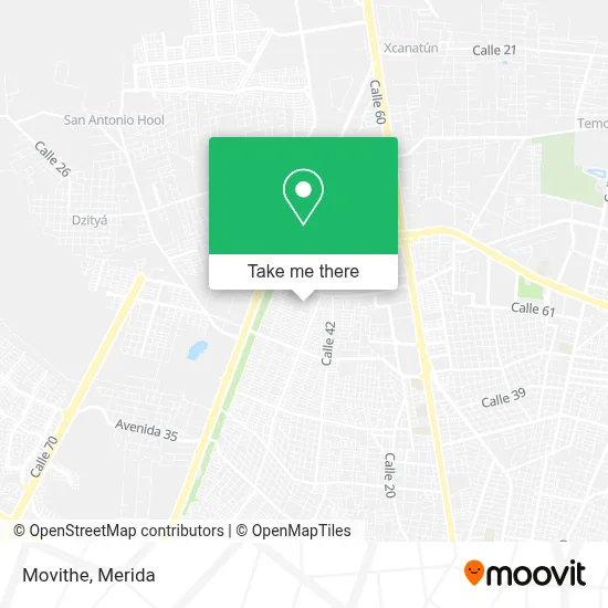 Movithe map