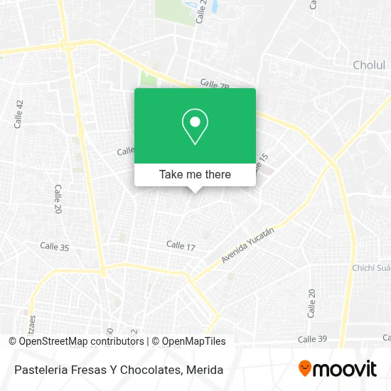 Pasteleria Fresas Y Chocolates map