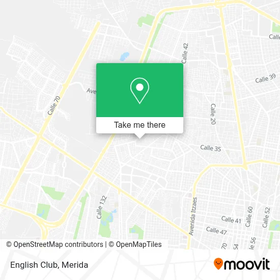 English Club map