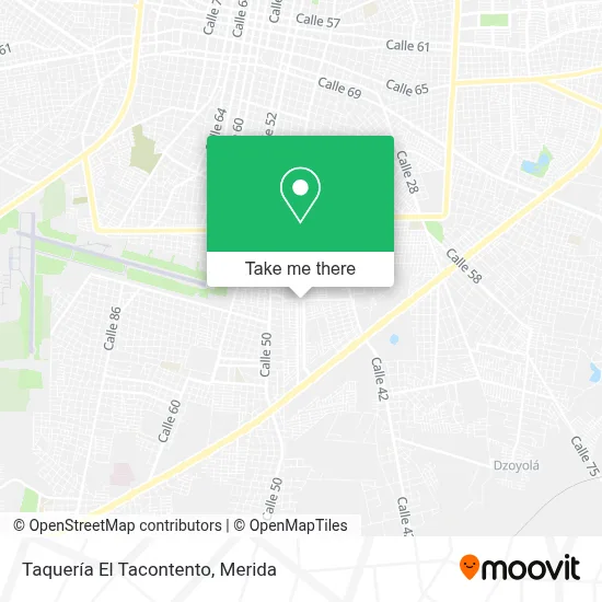 Taquería El Tacontento map