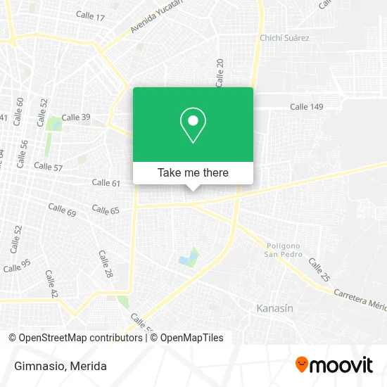 Gimnasio map