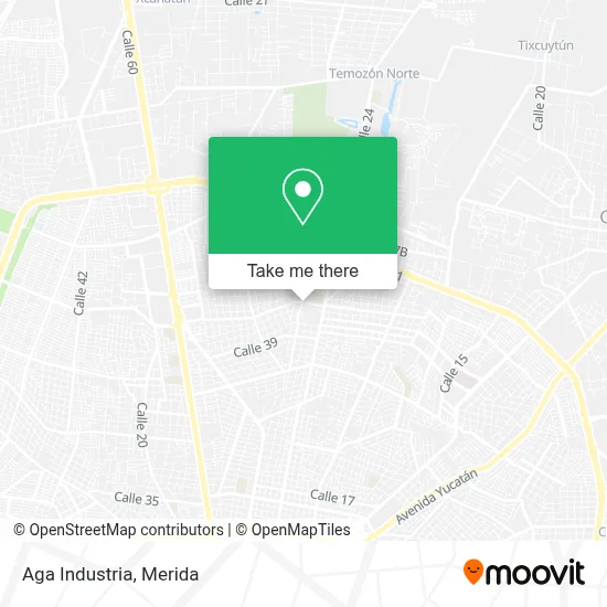 Aga Industria map