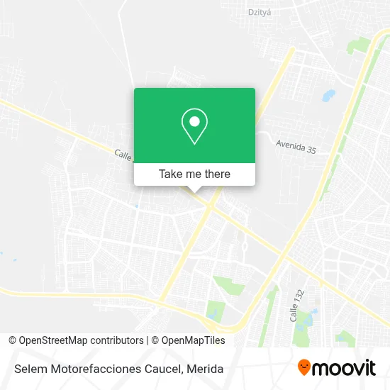 Selem Motorefacciones Caucel map