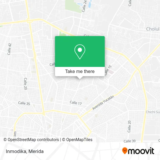 Inmodika map
