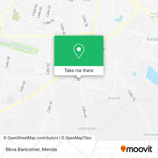 Bbva Bancomer map