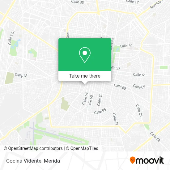 Cocina Vidente map