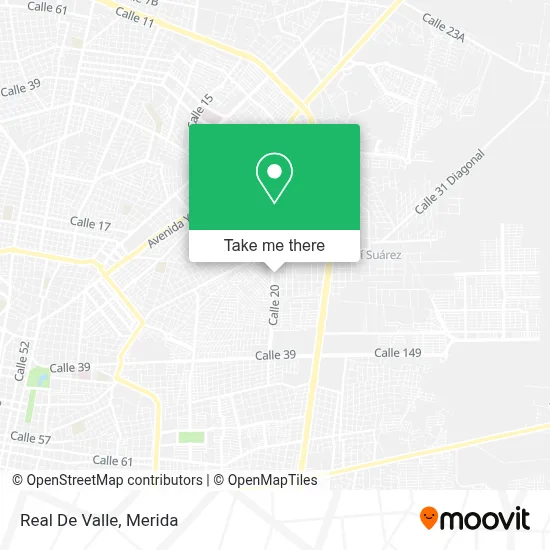 Real De Valle map