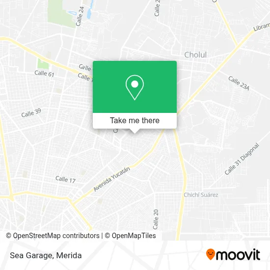 Sea Garage map
