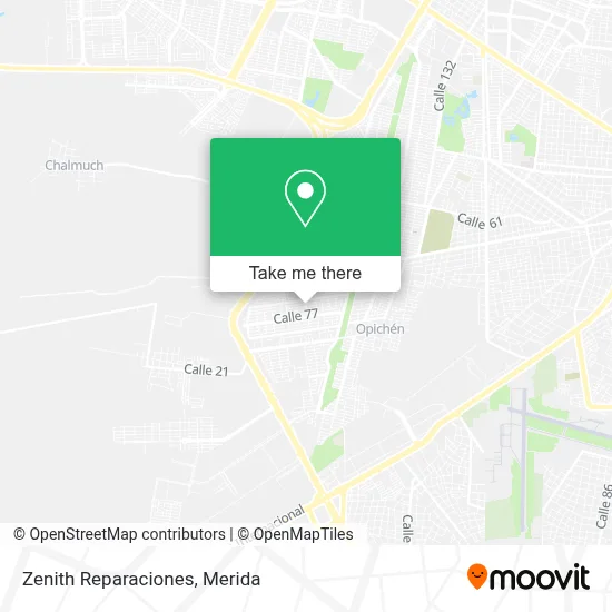 Zenith Reparaciones map