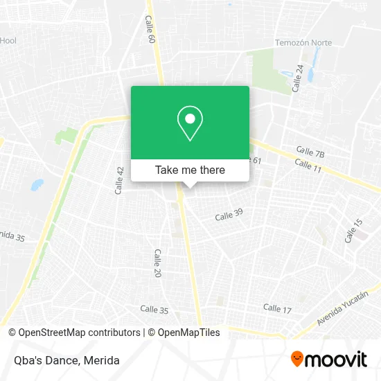 Qba's Dance map