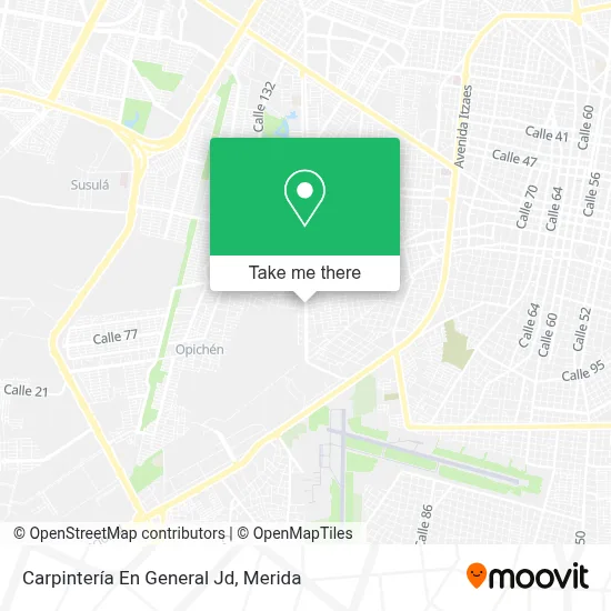 Carpintería En General Jd map