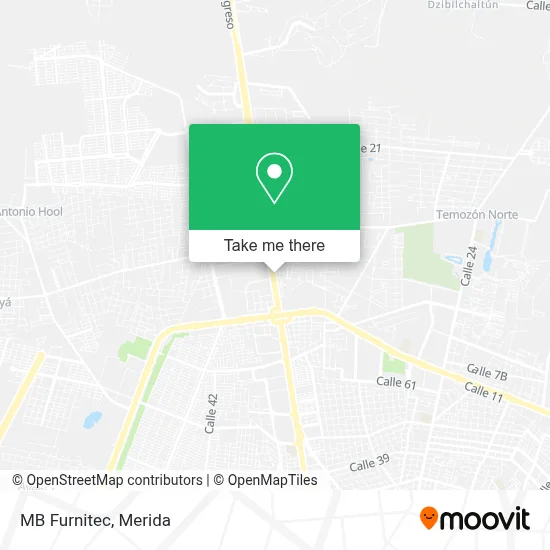 MB Furnitec map
