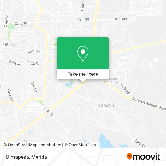 Dimapesa map