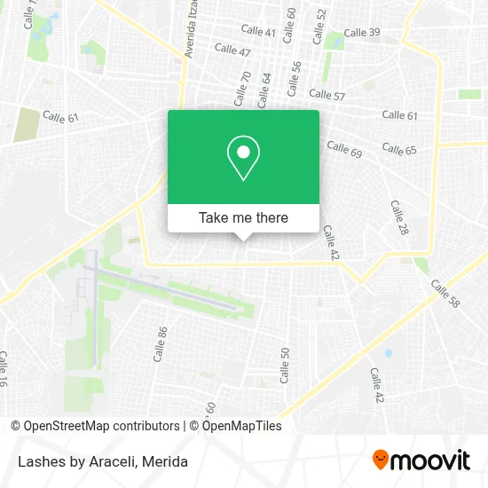Lashes by Araceli map