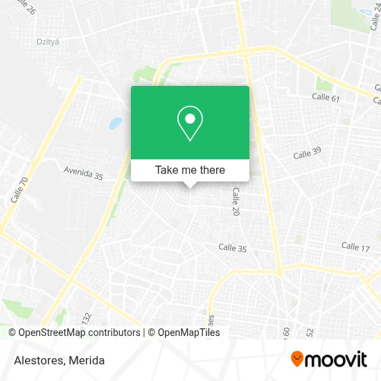 Alestores map
