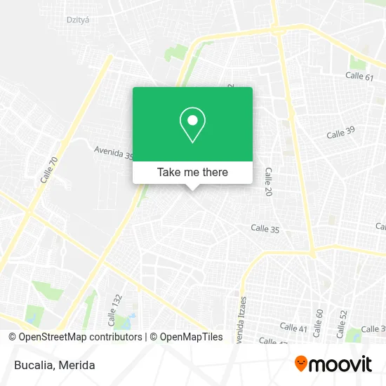 Bucalia map