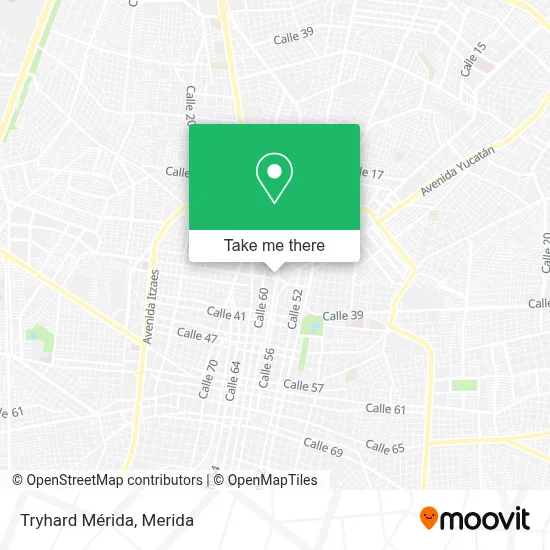 Tryhard Mérida map