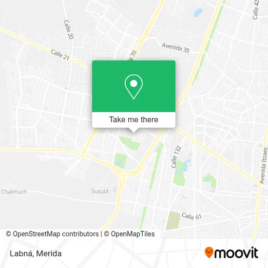 Labná map