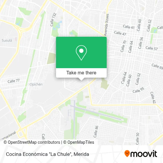 Cocina Económica ''La Chule'' map