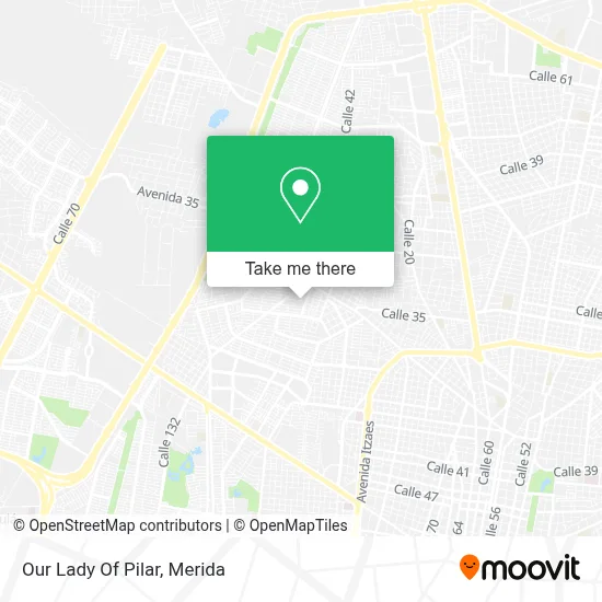 Our Lady Of Pilar map